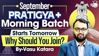 UPSC Paid Course  Join Pratigya Batch to boost your Preparation  UPSC CSE  StudyIQ IAS [upl. by Drawoh]