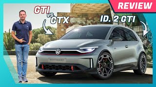 VW ID GTI Concept Details Cockpit und Daten zum ersten elektrischen GTI [upl. by Nywroc]