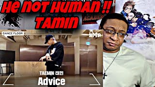 TAEMIN 태민 Advice Dance Practice REACTION [upl. by Marilla]