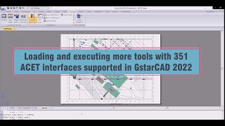 GstarCAD 2022 ACET interfaces New [upl. by Previdi]