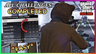 Easy Bunker Shooting Range Glitch Complete All Tiers Works On All Platforms GTA Online [upl. by Niawd]