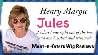 JULES by Henry Margu in 2 colors 626H and 82726GR  MeatnTaters Wig Reviews [upl. by Sedinoel]