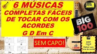 APRENDER VIOLÃO  SÉRIE 4 ACORDES  5º VIDEO METEORO DA PAIXÃO  LUAN SANTANA  CIFRA 104 [upl. by Lamonica440]