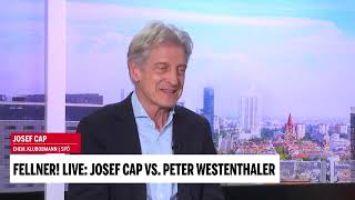 FELLNER LIVE Josef Cap vs Peter Westenthaler [upl. by Yonah]