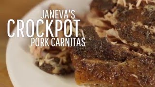 Janevas Crockpot Pork Carnitas [upl. by Ko]