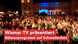 Werbung Wismar TV bietet buntes Bühnenprogramm auf dem Schwedenfest [upl. by Diandra]