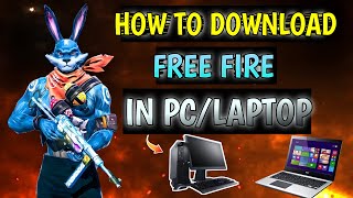 How To Download Free Fire In PC 😮 [upl. by Shanan]