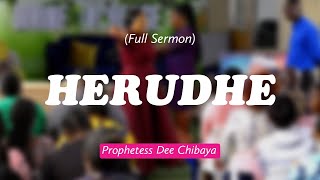 HERUDHE Demoni rinotevera madzimambo Full Sermon  Prophetess Dee Chibaya [upl. by Eceinert]