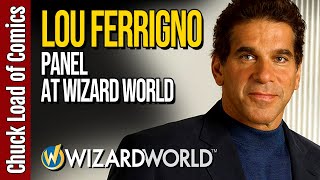 Lou Ferrigno Panel  Wizard World Chicago 2021 [upl. by Yelyk]