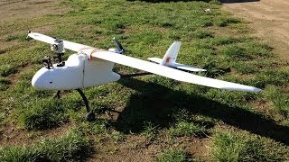 Two Mile FPV Flight with an 1880 Skywalker FPV RC Plane [upl. by Luthanen]