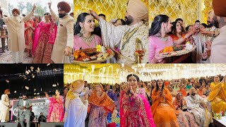 SALIYAN DA NAKA  DOLLARAN DI DEMAND  WEDDING COUPLE DANCE  WEDDING DAY VLOGS  INDER amp KIRAT [upl. by Airamat]