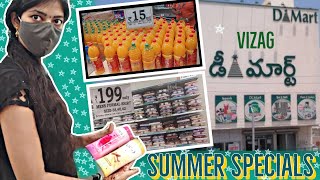 DMART Vizag Shopping Vlog  Summer Offers in Dmart  Vizag Madhurawada Dmart  iSmart teju [upl. by Trebleda955]