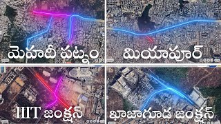 New Roads Fly Overs and Underpasses in Hyderabad  hyderabad developments [upl. by Liagibba866]