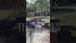 The Devil’s Chair in Cassadaga Florida ghosts haunted halloween spookyseasom [upl. by Carr]