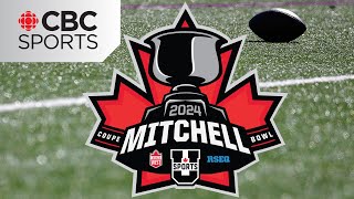 U Sports Football 2024 Mitchell Bowl  RSEQ vs CW  CBCSports [upl. by Roseann482]