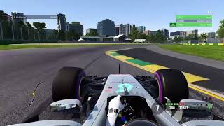 F1 2017  Australia Hotlap 121763  Setup No Assist [upl. by Led]