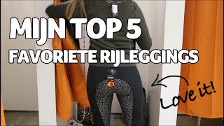 Mijn TOP 5 favoriete RIJLEGGINGS  Epplejeck [upl. by Rumilly]