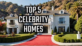 Top 5 Most Unbelievable Homes of Celebrities [upl. by Atibat]