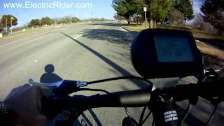 52 mph on ElectricRiders 3000 watt Phoenix II Paratrooper Electric Bike [upl. by Vitus]