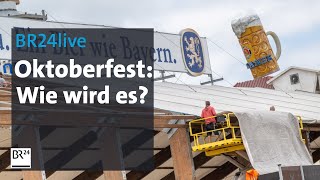 Corona Gas und Personal – Oktoberfest 2022 mit Hürden  BR24live [upl. by Hynes]