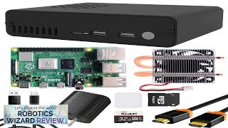 DeskPi Pro V20 Aluminum Case Kit For Raspberry Pi 4 With HDMI Review [upl. by Adlesirc934]