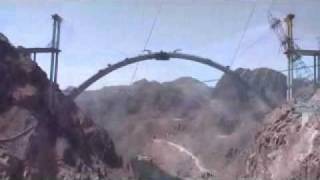 Hoover dam bridge construction [upl. by Uzia]