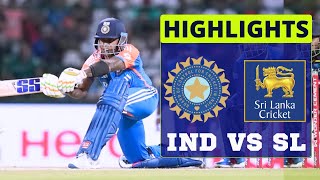 IND vs SL Match HIGHLIGHTS  India vs Sri Lanka 1st T20 HIGHLIGHTS  T20 Series [upl. by Simmons53]