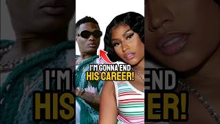 Is Nicki Minaj beefing with Wizkid now😔 shorts wizkid nickiminaj [upl. by Oakley29]