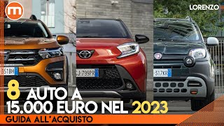 Auto nuova a 15000 euro  Non solo PANDA 500 e YPSILON Ecco 8 MODELLI con o senza INCENTIVI [upl. by Nataline]