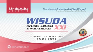 WISUDA UNIPDU XXI 2022 [upl. by Goldner917]