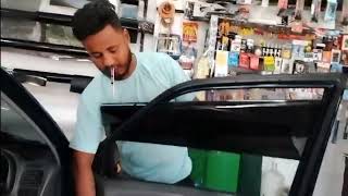 how to make Car window film tinting tinted tranding glasstint [upl. by Farmelo978]