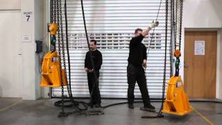 Automatic Chainhoist vs Manual Chainhoist [upl. by Bilek]