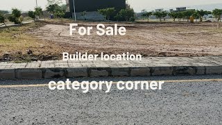 For sale in Bahria Town Please 8 Builder location plot category Corner [upl. by Auhsot]