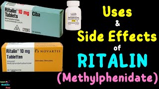 Ritalin Methylphenidate – Side Effects Uses Mechanism of Action Dosage Interactions Warnings [upl. by Bazar]