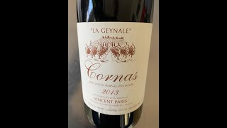 Vincent Paris Cornas La Geynale 2013  24 Dec 2023 [upl. by Ching]