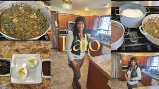 HOW TO MAKE HAITIAN LALO KOMAN POUW FE LALO AYISYENlalosèch easyrecipe caribbean foodlover [upl. by Dnalhsa]