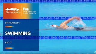 RELIVE  Swimming Day 7  Main Pool  FINA World Masters Championships 2019 [upl. by Dukey387]