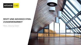 Revit  Advance Steel  Tragwerksverbindungen im Stahlbau [upl. by Dode]