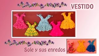 Cómo hacer un vestido con gomitas elásticas [upl. by Vanderhoek]