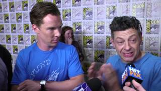 Benedict Cumberbatch on learning mocap from Andy Serkis in The Hobbit [upl. by Rese]