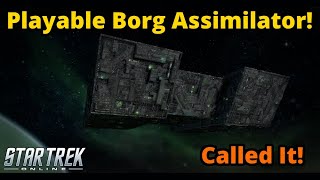 Playable BORG Assimilator  First Impressions  Star Trek Online [upl. by Atsev]