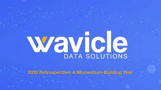 Wavicle Data Solutions 2020 Milestones [upl. by Horowitz]