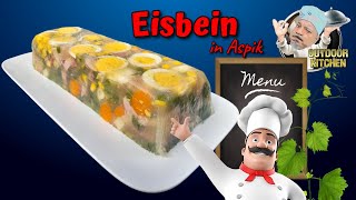 Eisbein in Aspik Malerische Sülze selber machen mit diesem Rezept [upl. by Carmel]