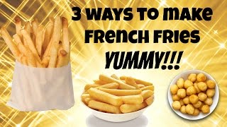 How to Make Handcut French Fries  The 3 Classic Ways [upl. by Conley463]