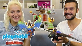 Playmobil Dragons Film Deutsch  Angriff auf Berk Hicks auf Ohnezahn  Neue Playmobil Sets Werbung [upl. by Dinesh987]