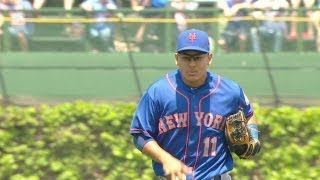 NYMCHC Tejada makes a great leaping catch [upl. by Friedly]