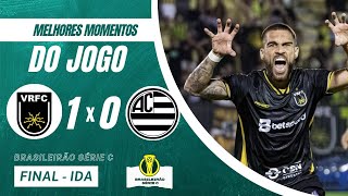 VOLTA REDONDA 1 X 0 ATHLÉTIC  FINAL  IDA  BRASILEIRÃO SÉRIE C 2024 [upl. by Rebna]