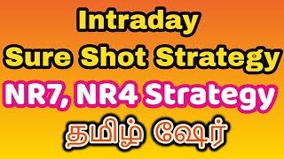 INTRADAY TRADING STRATEGY NR7 Strategy  NR4  Tamil Share  Trading Tips  No Loss Strategy [upl. by Acina]