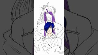 Gakupo and Kaito Karakuri Burst Speedpaint 3 vocaloid gakupo katio speedpaint digitalart [upl. by Assirim969]