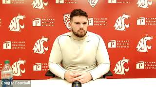 WSU Football Brian Greene Super Fun Thursday Press Conference 4821 [upl. by Monreal199]